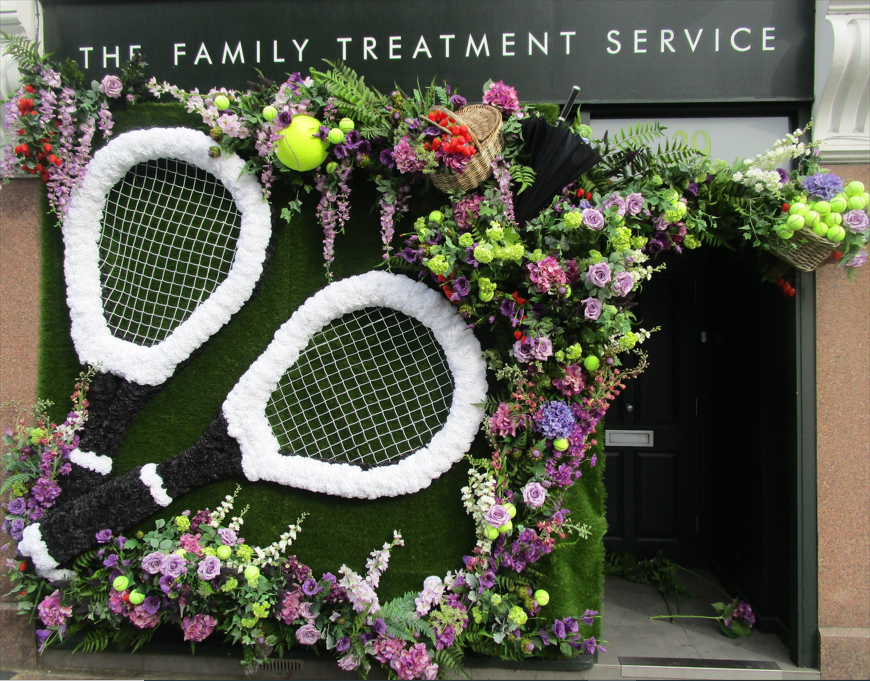 The Fun Begins As Church Road Celebrates Wimbledon
